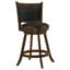 Tabouret pivotant en bois (ensemble de 2)