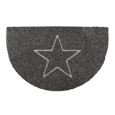 Star Half Moon Doormat