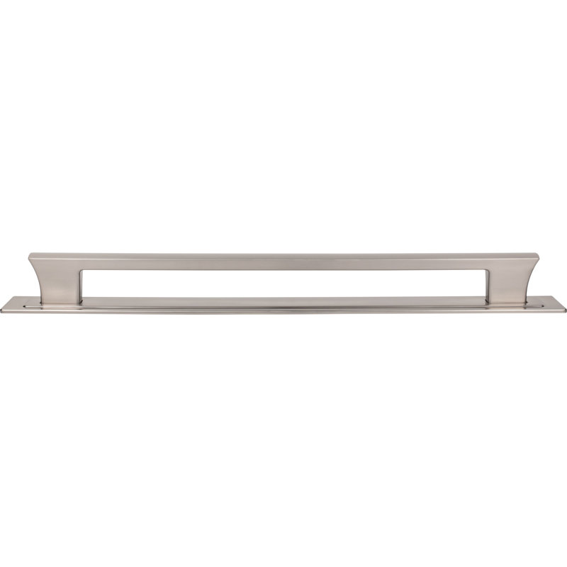 Zander Appliance Pull, Brushed Nickel, 18"