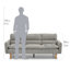 Phobos Queen 202cm Upholstered Convertible Sofa-572541757