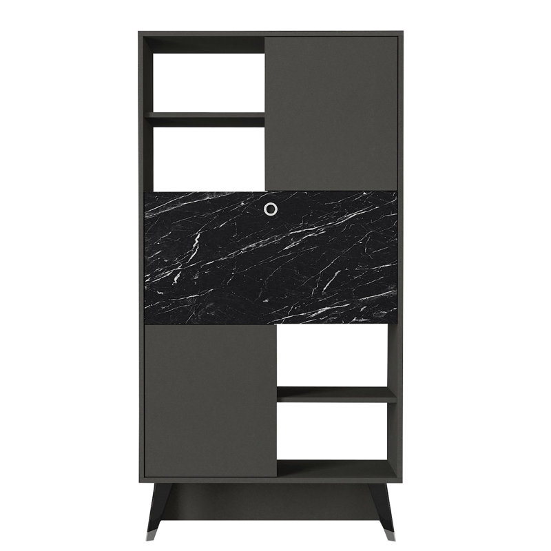 Choate 173.6cm H x 90cm W Geometric Bookcase