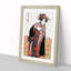 Nakamura Riko by Katsukawa Shunsho - Picture Frame Painting Print-55617727-55617728