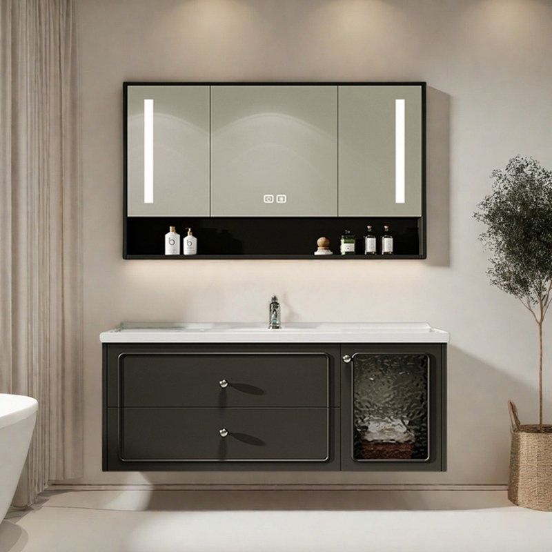 Armoire de salle de bain simple de luxe à la française