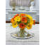 Orange-Yellow Real-Touch Gerbera Daisy Centerpiece