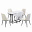 Ensemble de table de salle à manger extensible 5 pièces-1684349554-1684349566