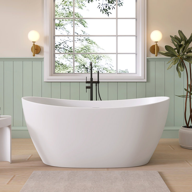 Baignoire de trempage autoportante 55 po