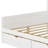 Multifunctional Wooden Daybed With Abundant Storage And Versatile Desk For Compact Spaces