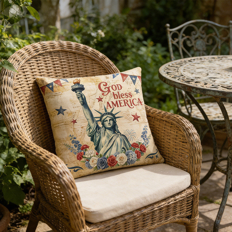 Housses de coussin patriotiques 250th Anniversary, C