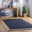 Tapis bleu / naturel Giard-858470440