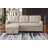 Versatile Linen-textured Fabric Sofa with Convertible Sleeper, Storage Ottoman & Modular Configuration-117627814