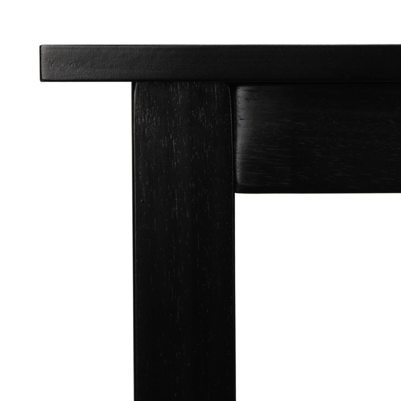 Hetherington Extendable Dining Table, Black
