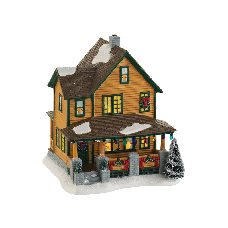 Department 56 A Christmas Storey Village Ralphie's House Christmas Village Building 7.2in H
