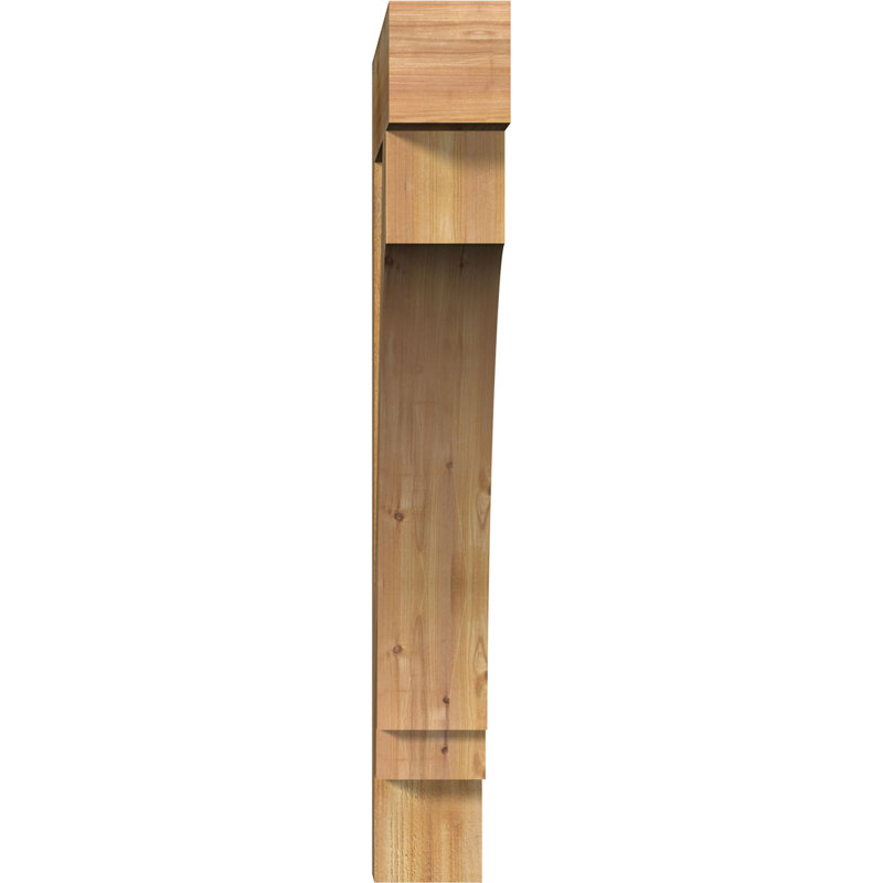 Support pour scie brute brute l 6 po x P 38 po x H 46 po Imperial Red Cedar, Cèdre rouge, H 46 po x l 6 po x P 38 po