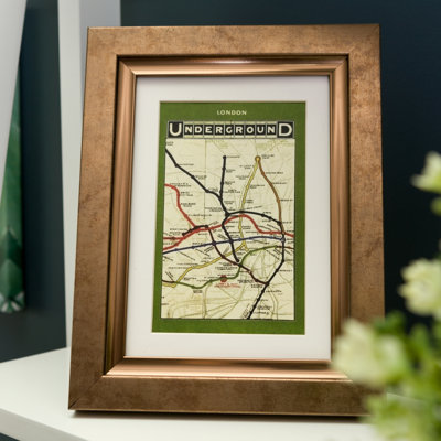 Emilee Beveled Picture Frame with Mat