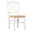 Chaise d'appoint à dossier en croix Castellon-1649172166