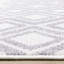 Tapis blanc / gris Kortana Collection-1843974289
