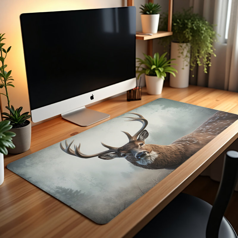 Polyester Desk Pad, 31.5x15.5