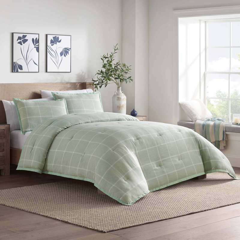 Martex Fresh & Collected Nadine Comforter Set, Queen Comforter + 2 Standard Shams