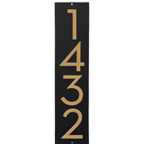 Floating 1-Line Wall Address Plaque