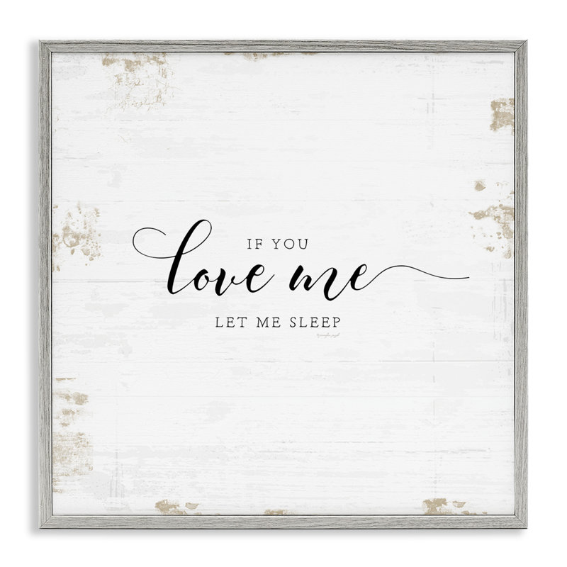 Let Me Sleep, humour giclée romantique par Jennifer Pugh, H 12 po x l 12 po, Gris