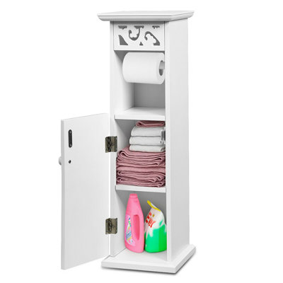 Zuri Freestanding Linen Cabinet