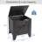 Mariliz Polyester Blend Upholstered Storage Bench-1913815211