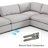 Zantos 6-Piece Upholstered Sectional with Ottomans-1694932477