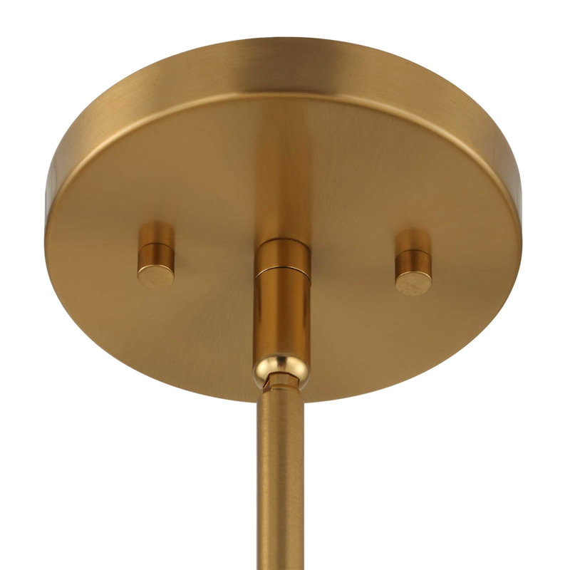 Uttermost Darby 1 Light Architectural Oval Pendant