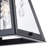 Josette 1 - Light Matte Black Lantern Pendant-265201984