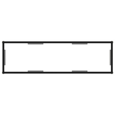 Caspar Glass Top Console Table