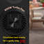 Russell Hobbs Rhofr2403b 2.5kw 13 Fin Manual Oil Filled Radiator W/ 400w Turbo Fan In Black