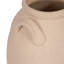 Vase en céramique en grès avec poignées - Accent de poterie décoratif rustique moderne, design minimaliste épuré, décoration décontractée tendance, vase en argile d'inspiration artisanale, pot de présentation polyvalent-1599103194-1599103197