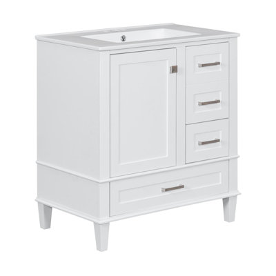 30" Freestanding Bathroom Vanity