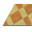 Tapis décoratif orange géométrique Scalise-154078299