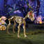 Figurine licorne squelette