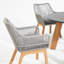 Chaise de patio avec coussin Medi