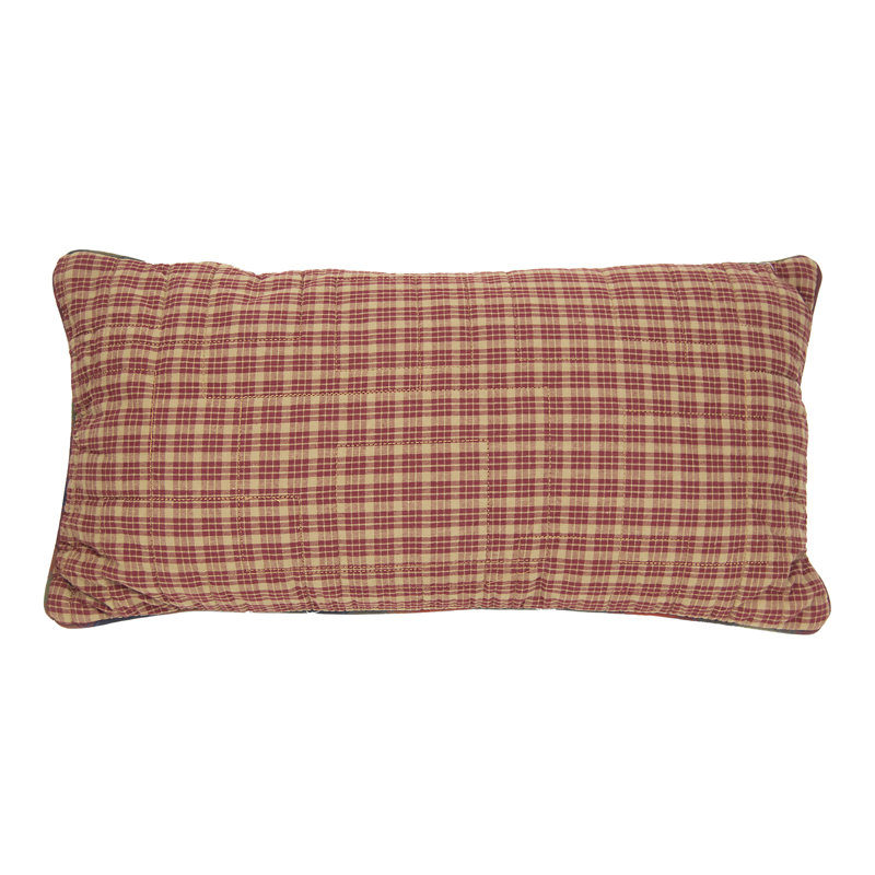 Campfire Square Rustic Rectangular Decorative Pillow, 11" x 22"