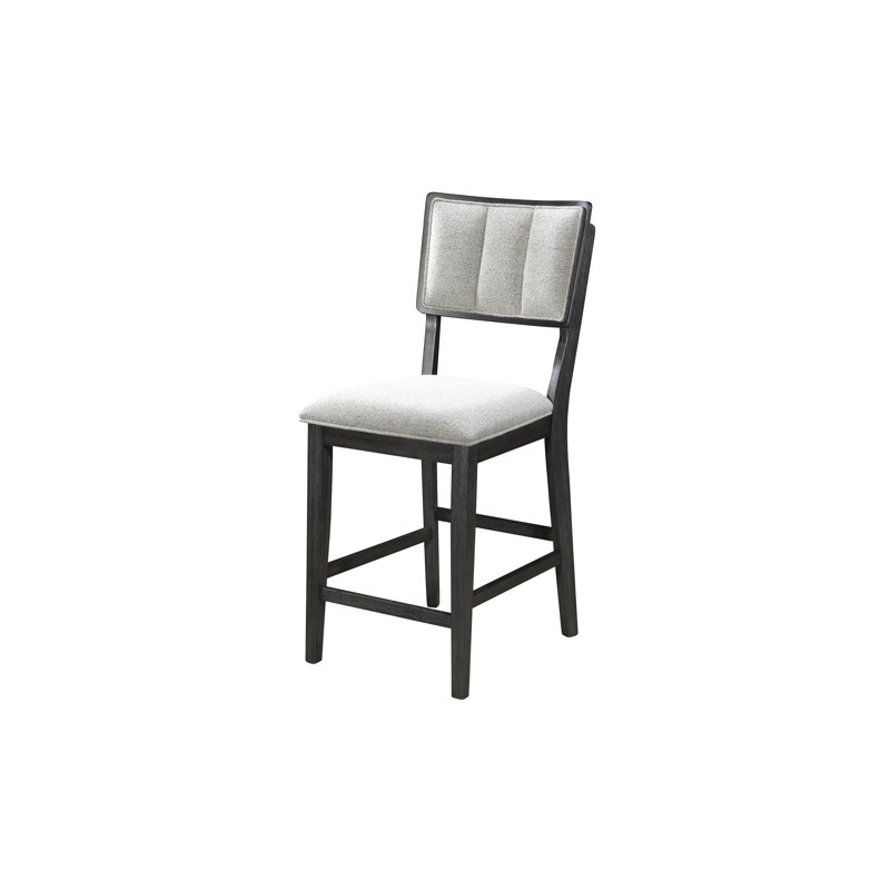 Mobilier de salle à manger 2 pièces noir / gris clair
