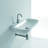 WS Bath Collections Ciotola 19.6'' White Ceramic Rectangular Bathroom Sink