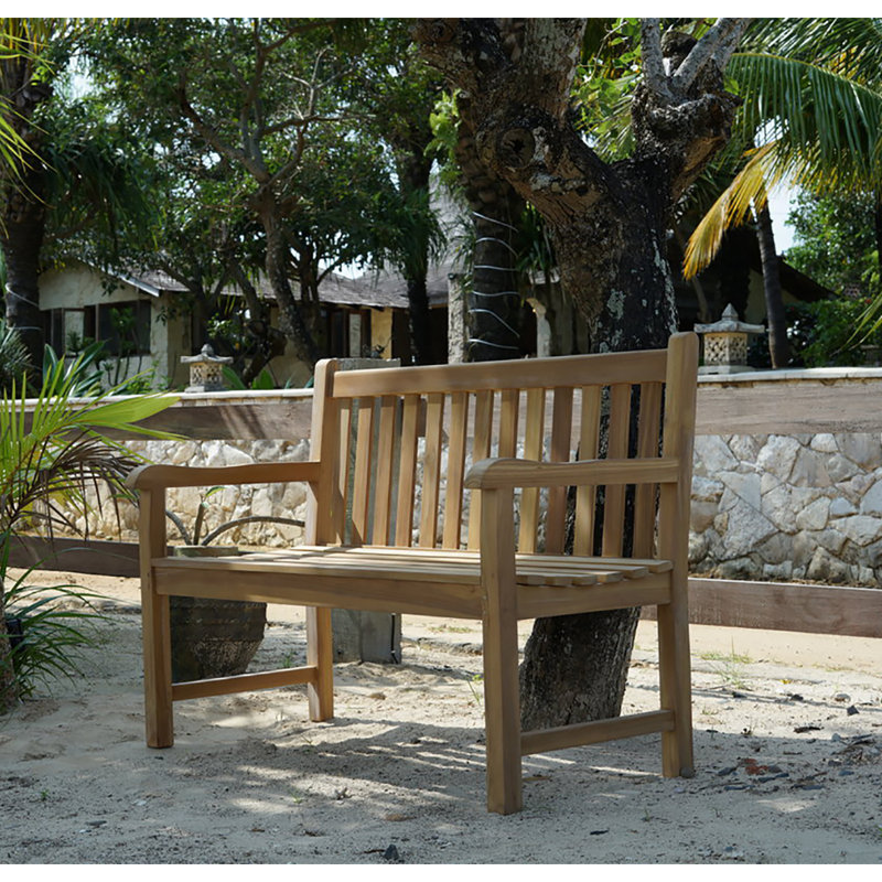 Aamilah Teak Outdoor Bench