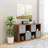 Smart Cube 8-Cube Organizer Storage with Opened Back Shelves,2 X 4 Cube Bookcase Book Shleves-988198403