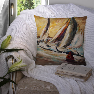 Coussin décoratif intérieur/extérieur à voiliers Boat Race