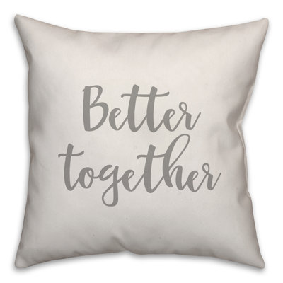  Coussin Better Together