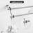 Towel Bar, Adjustable Double Towel Holder, Silver Crystal Bathroom Towel Racks Wall Mounted-122471672