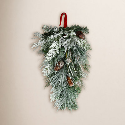 7" Pre-Lit Christmas Swag