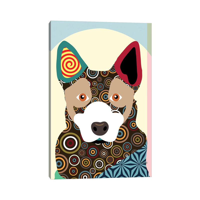Australian Cattle by Lanre Studio - Wrapped Canvas Print, 20.32 cm H x 30.48 cm W