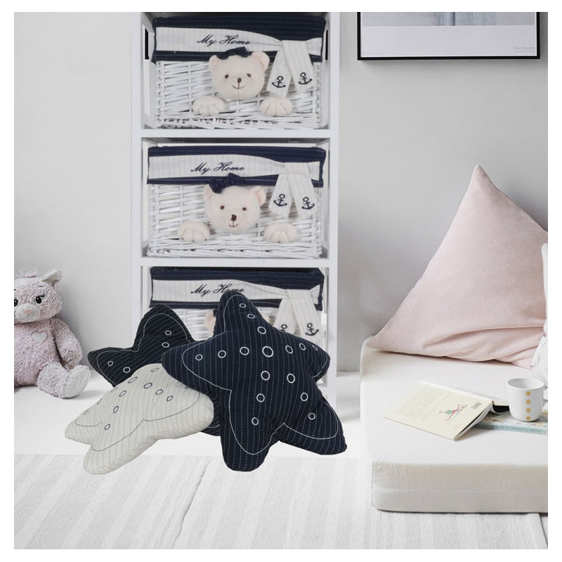  Pillow Cover & Insert, Blue