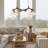 Antlers 2 Lights Chandelier