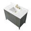 Meuble-lavabo simple 42 po avec plateau en marbre-105245161-105245170