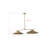 Kyle Rattan Ceiling Light, Natural
